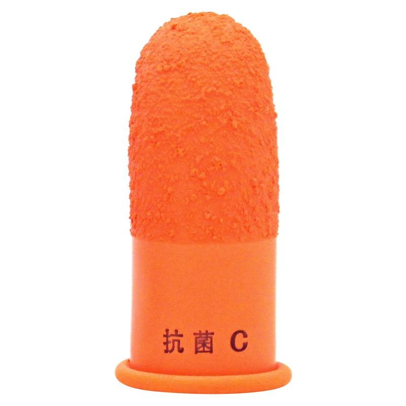 プラス(PLUS) 指サック C 小サイズ 10個入 オレンジ KM-206H　35-946 | PLUS