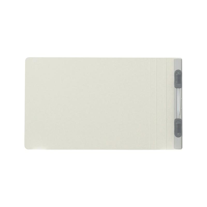 プラス(PLUS) フラットファイル ノンステッチ B6-E 180枚とじ グレー 10冊パック No.052NT　98-289*10 | PLUS | 01