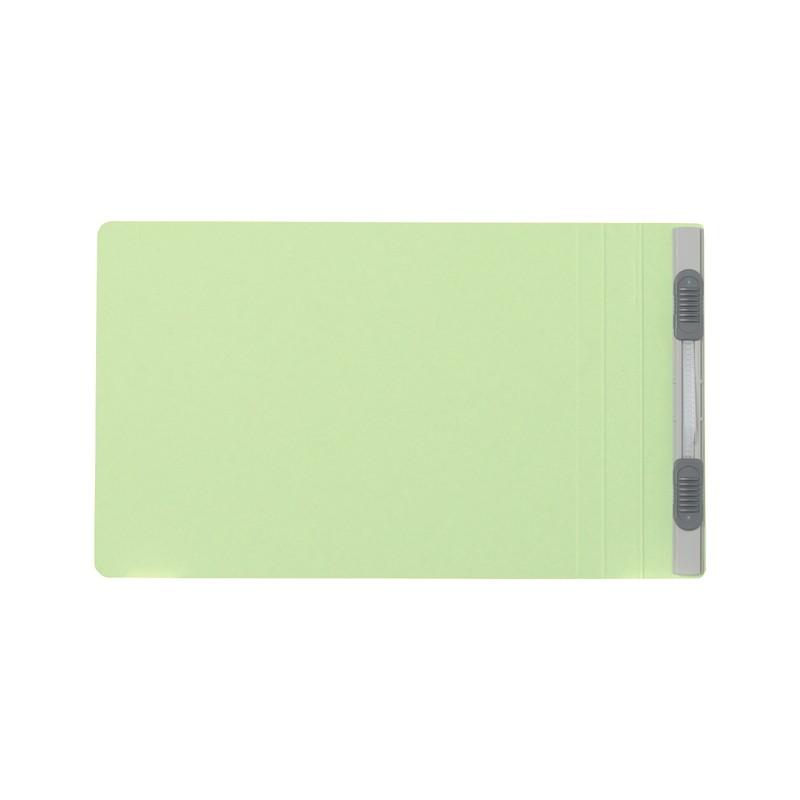 プラス(PLUS) フラットファイル ノンステッチ B6-E 180枚とじ グリーン 10冊パック No.052NT　98-286*10 | PLUS | 01