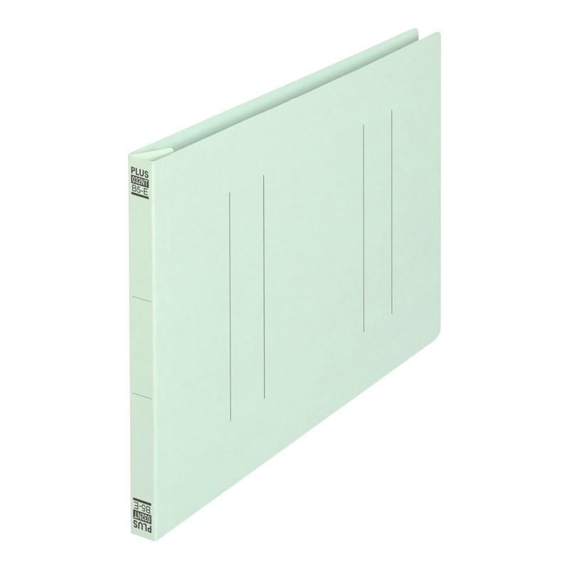 プラス(PLUS) フラットファイル ノンステッチ B5-E 180枚とじ ブルー 10冊パック No.032NT　98-265*10 | PLUS