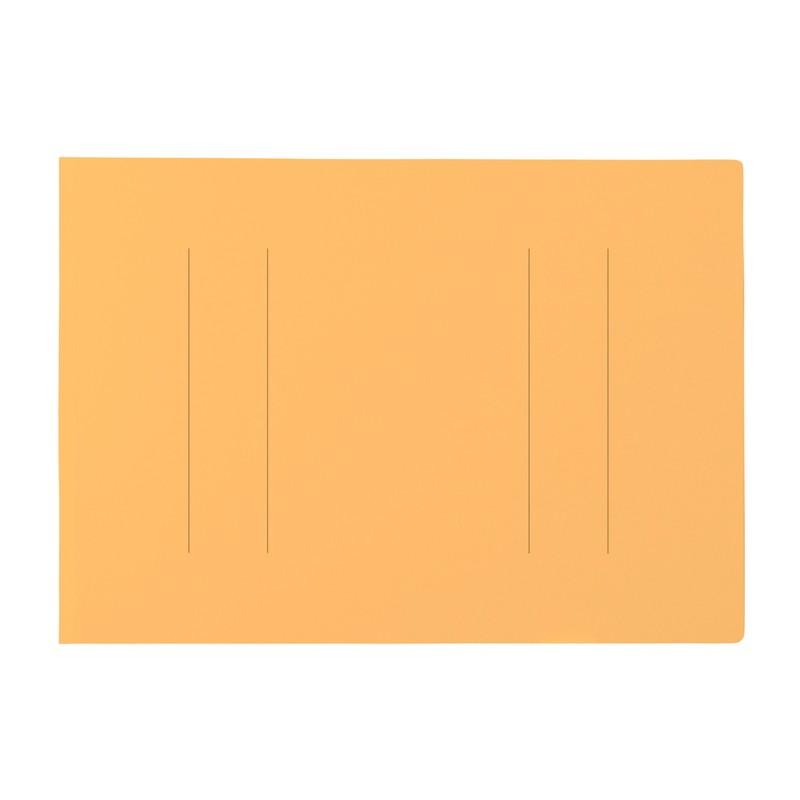 プラス(PLUS) フラットファイル ノンステッチ B4-E 180枚とじ イエロー 10冊パック No.012NT 98-217*10 | PLUS | 02