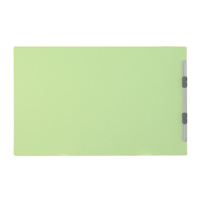 プラス(PLUS) フラットファイル ノンステッチ B4-E 180枚とじ グリーン 10冊パック No.012NT　98-216*10 | PLUS | 01