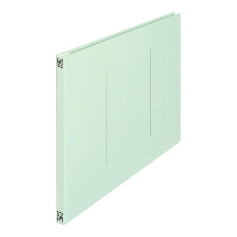 プラス(PLUS) フラットファイル ノンステッチ B4-E 180枚とじ ブルー 10冊パック No.012NT　98-215*10 | PLUS