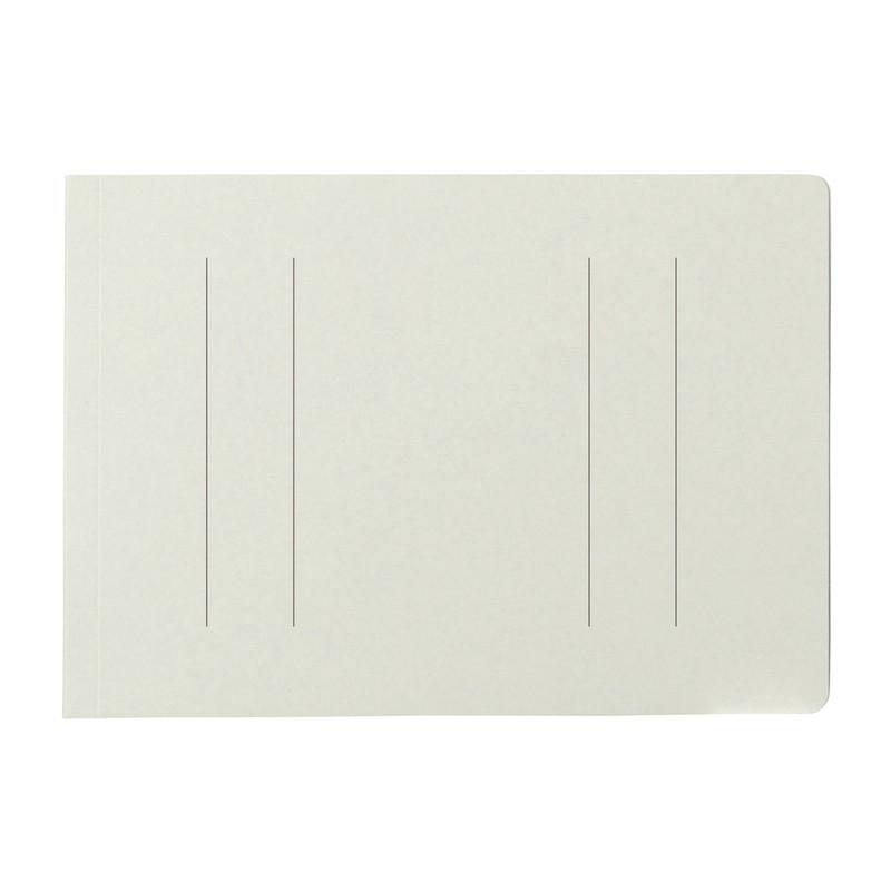 プラス(PLUS) フラットファイル ノンステッチ A5-E 180枚とじ グレー 10冊パック No.042NT　98-279*10 | PLUS | 02