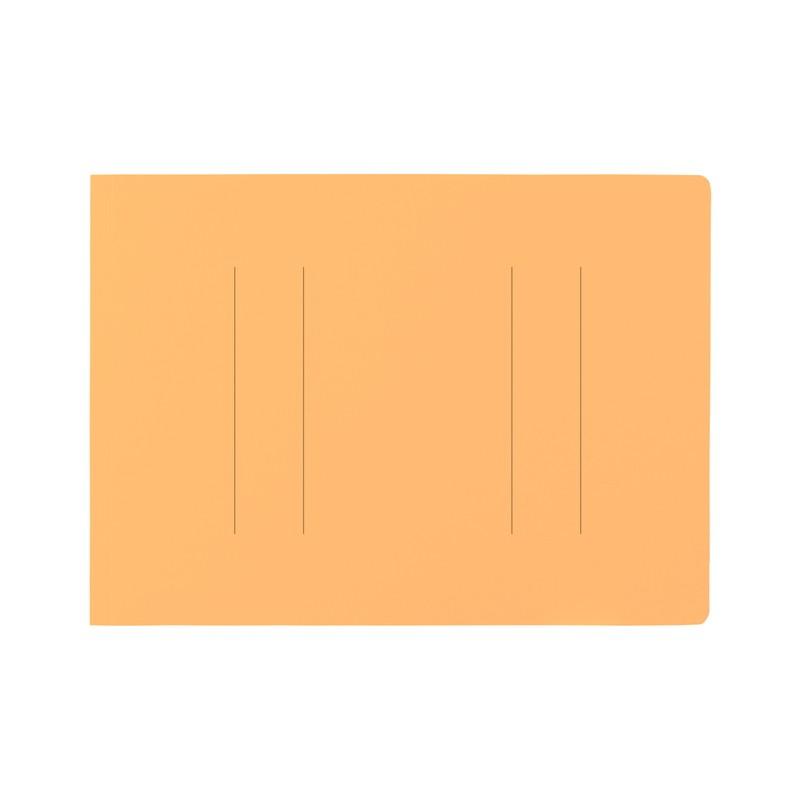 プラス(PLUS) フラットファイル ノンステッチ A4-E 180枚とじ イエロー 10冊パック No.022NT　98-237*10 | PLUS | 02