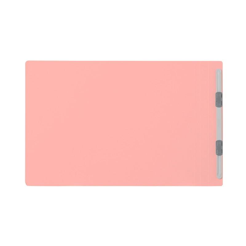 プラス(PLUS) フラットファイル ノンステッチ A4-E 180枚とじ ピンク 10冊パック No.022NT　98-238*10 | PLUS | 01