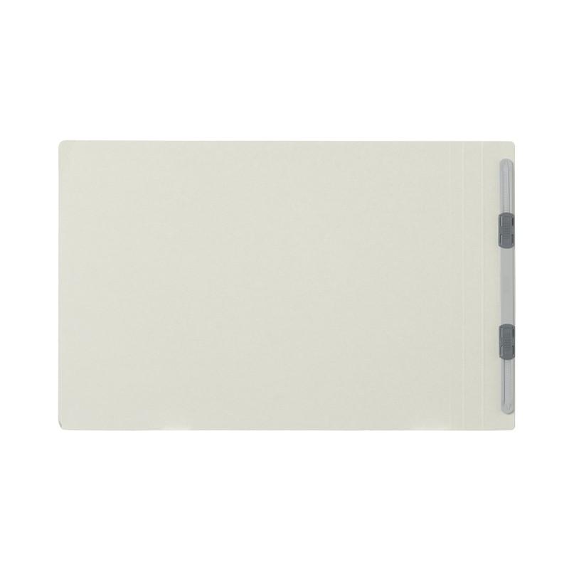 プラス(PLUS) フラットファイル ノンステッチ A4-E 180枚とじ グレー 10冊パック No.022NT　98-239*10 | PLUS | 01