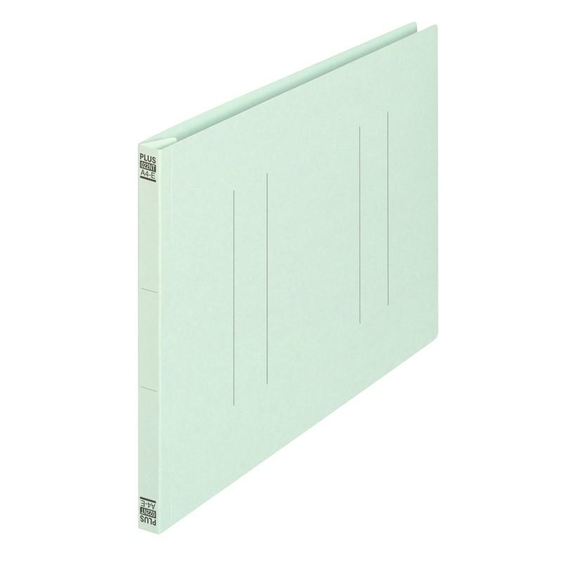 プラス(PLUS) フラットファイル ノンステッチ A4-E 180枚とじ ブルー 10冊パック No.022NT　98-235*10 | PLUS