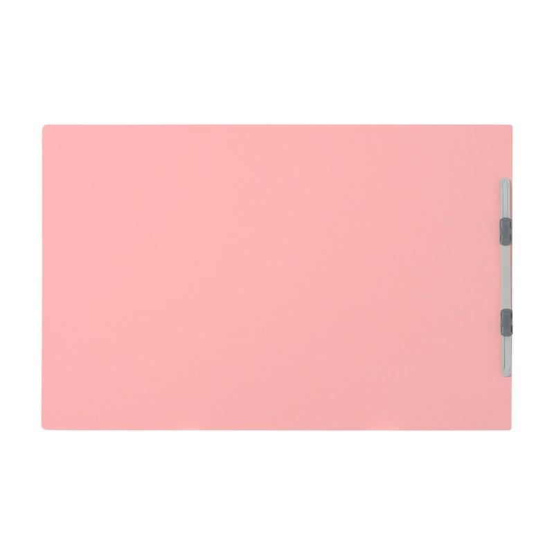 プラス(PLUS) フラットファイル ノンステッチ A3-E 180枚とじ ピンク 10冊パック No.002NT　98-208*10 | PLUS | 01