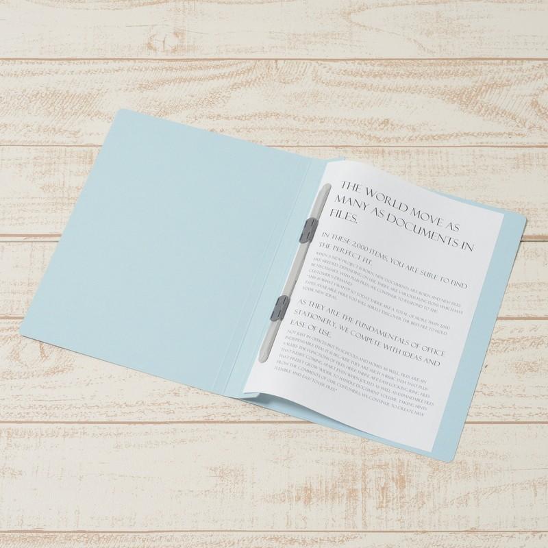 プラス(PLUS) フラットファイル PPフラットファイル B5-S ロイヤルブルー NO.131P　98-361 | PLUS | 03