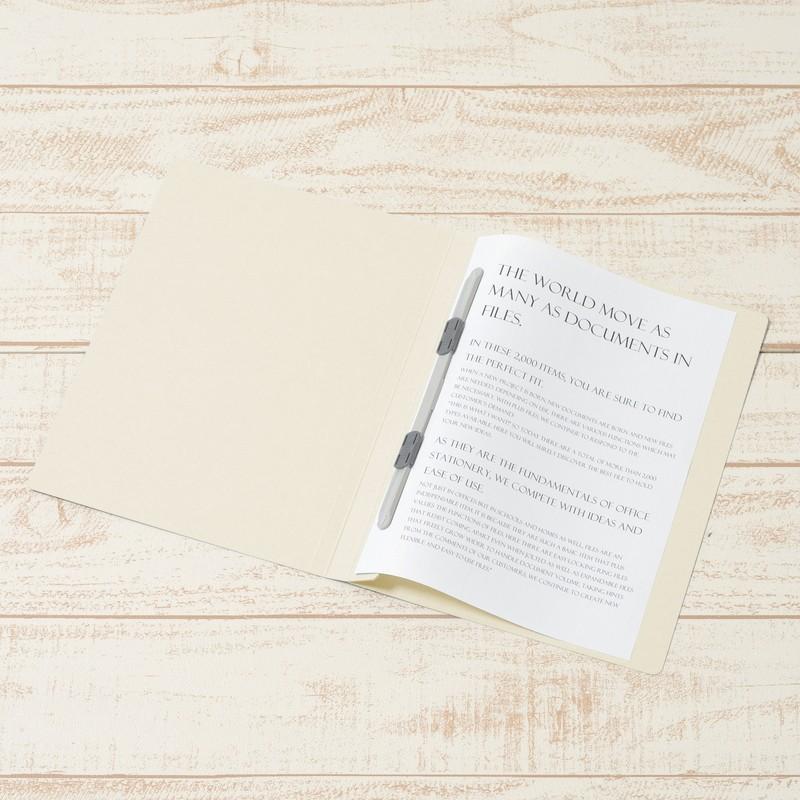 【欠品中:納期未定 入荷次第発送】プラス(PLUS) フラットファイル PPフラットファイル B5-S アイボリー NO.131P　98-363 | PLUS | 03