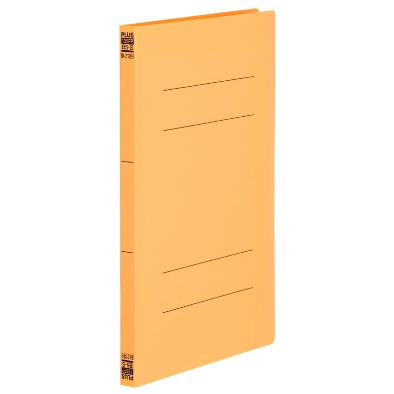 プラス(PLUS) フラットファイル PPフラットファイル B4二つ折り イエロー NO.135FP　98-387 | PLUS