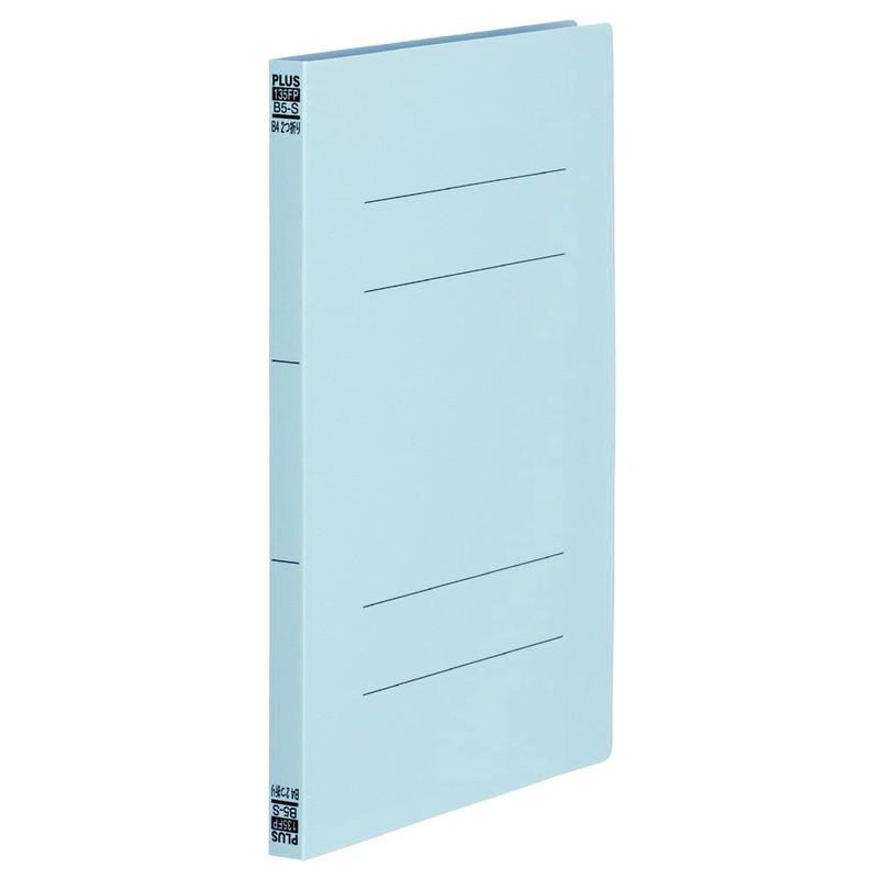 プラス(PLUS) フラットファイル PPフラットファイル B4二つ折り ロイヤルブルー NO.135FP　98-381 | PLUS
