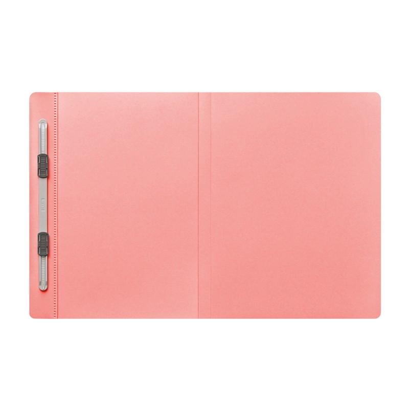 プラス(PLUS) フラットファイル PPフラットファイル B4二つ折り ピンク NO.135FP　98-388 | PLUS | 01