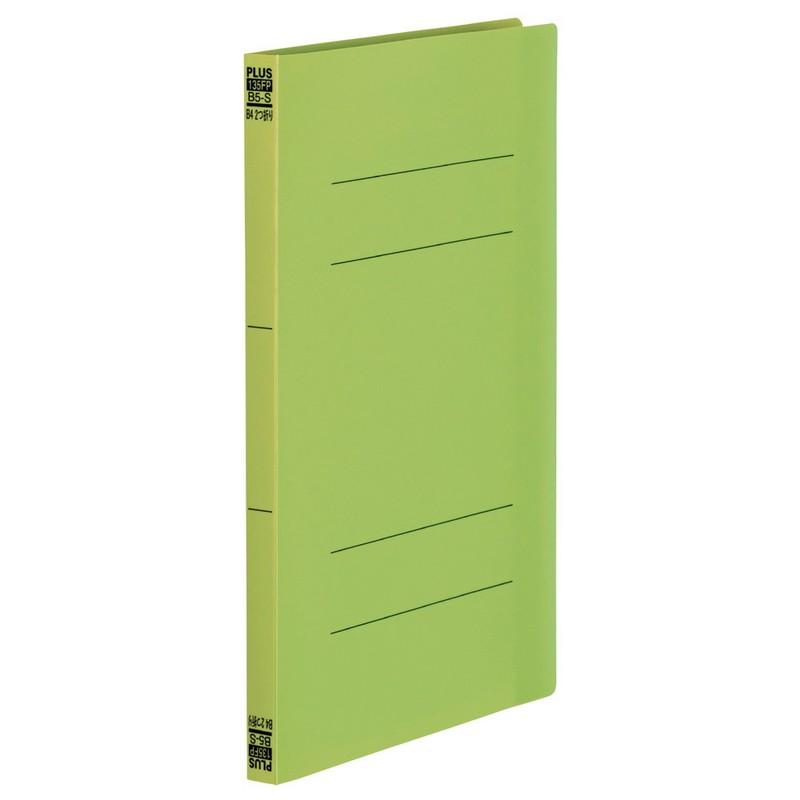 プラス(PLUS) フラットファイル PPフラットファイル B4二つ折り リーフグリーン NO.135FP　98-384 | PLUS