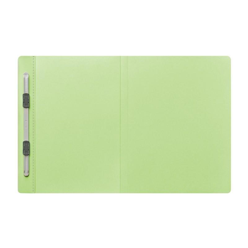 プラス(PLUS) フラットファイル PPフラットファイル B4二つ折り グリーン NO.135FP　98-386 | PLUS | 01