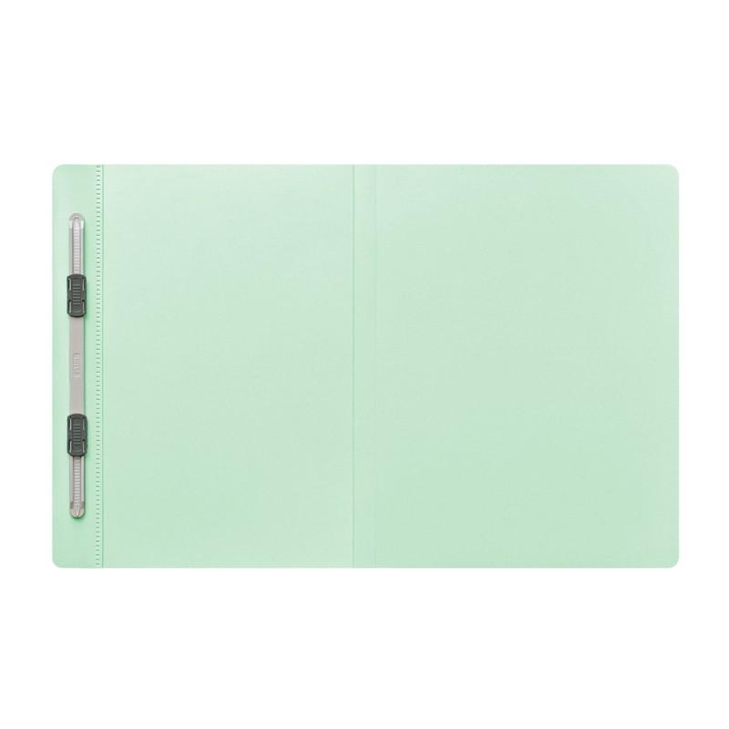 プラス(PLUS) フラットファイル PPフラットファイル B4二つ折り ブルー NO.135FP　98-385 | PLUS | 01