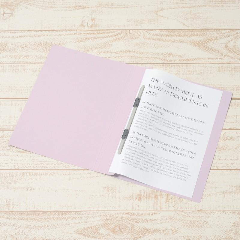 プラス(PLUS) フラットファイル PPフラットファイル A4-S 厚とじ バイオレット NO.121PW 98-342 | PLUS | 03