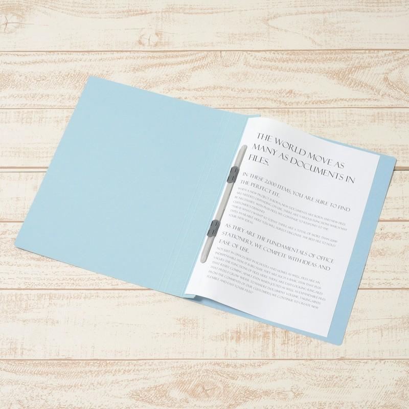 プラス(PLUS) フラットファイル PPフラットファイル A4-S 厚とじ ロイヤルブルー NO.121PW 98-341 | PLUS | 03