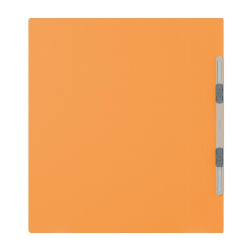 プラス(PLUS) フラットファイル PPフラットファイル A4-S 厚とじ オレンジ NO.121PW　98-340 | PLUS | 01