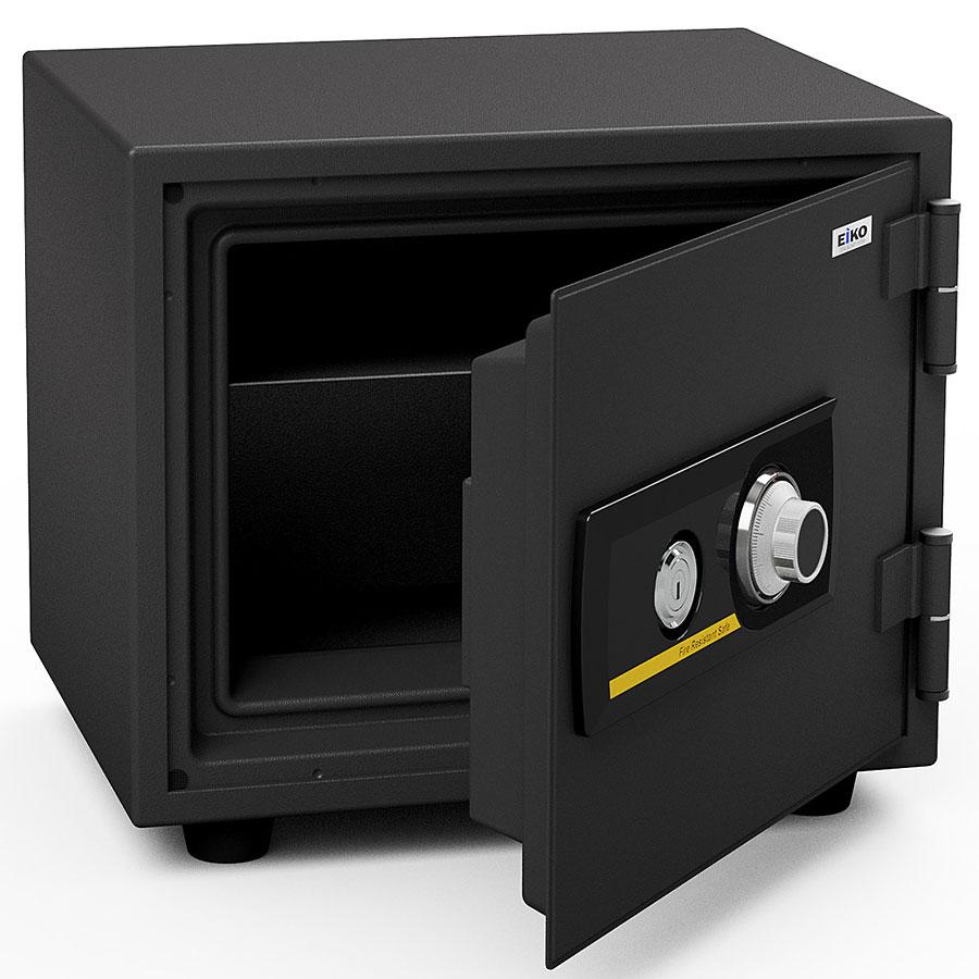 【開梱設置無料】エーコー 家庭用小型耐火金庫 STANDARD BES-9 (ダイヤル＆シリンダー式) A4横対応 30分耐火21.6L 「EIKO」 25kg 地震 災害 防災 |  | 01