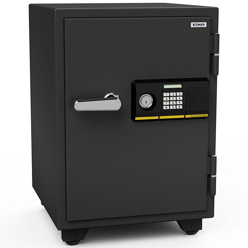 【欠品中:納期未定】【車上渡し送料無料】エーコー 家庭用小型耐火金庫 STANDARD BSD-PKXA (テンキー＆シリンダー式) A4ファイル対応 1時間耐火 51L 94kg | 