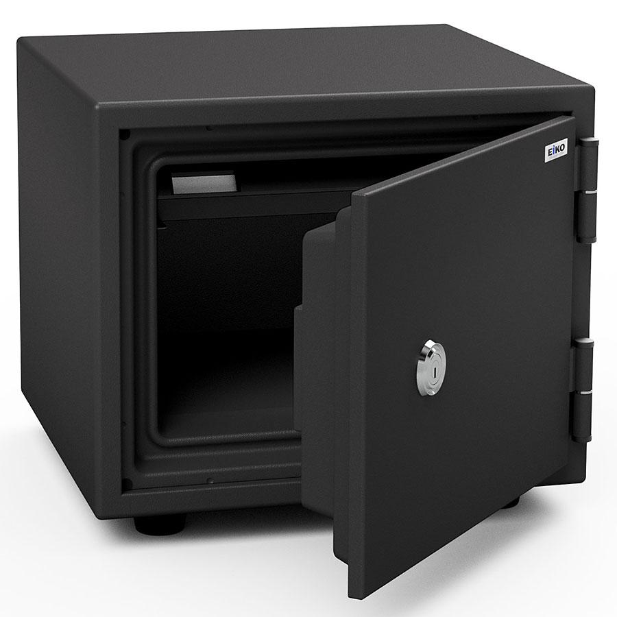 エーコー 家庭用小型耐火金庫 STANDARD BCH-S (シリンダー式) B5対応 1時間耐火 15.5L トレー1枚「EIKO」 41kg 地震 災害 防災 | ブランド登録なし | 01