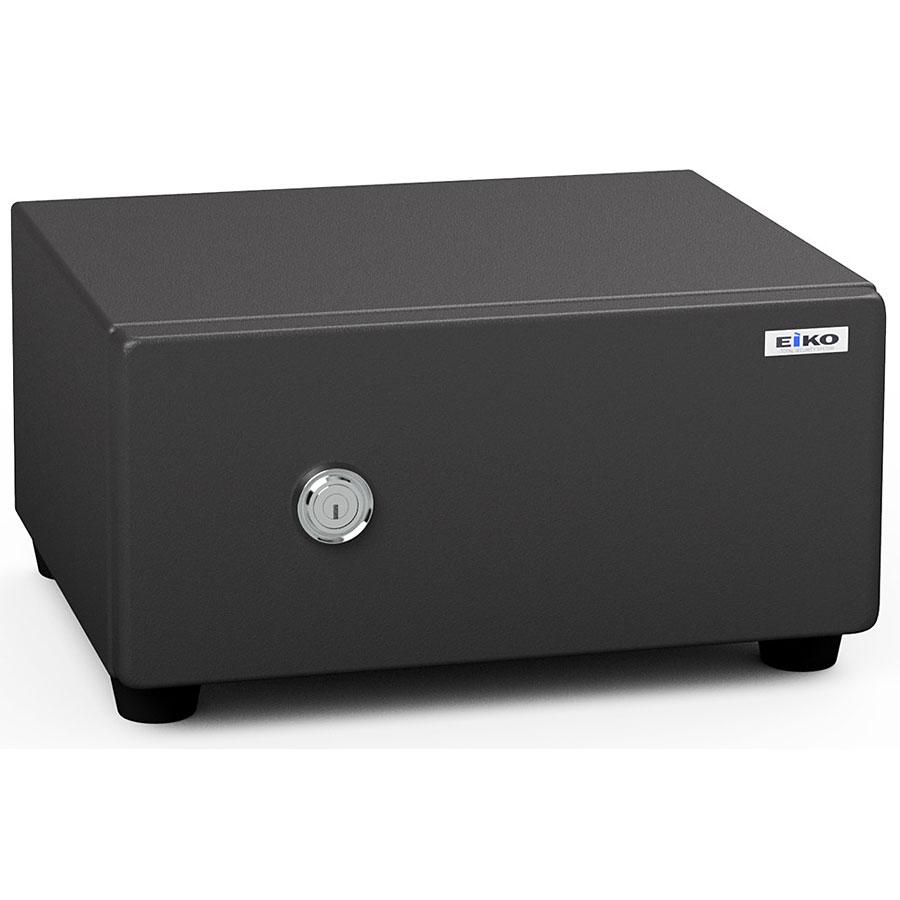 エーコー ホテル用小型耐火金庫 ホテルセーフ （シリンダー式＆マスターキー仕様） BES-2 30分耐火 8.3L トレー1枚「EIKO」 19kg 地震 災害 防災 | 