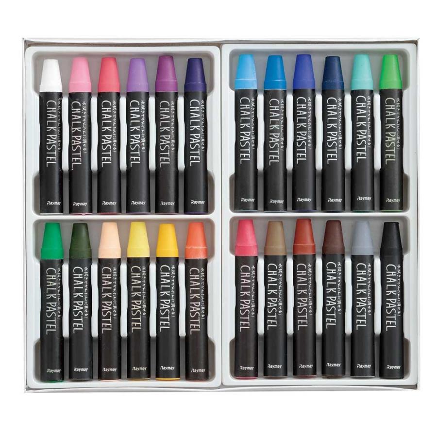 レイメイ藤井 チョークパステル 24色セット LBCP200 |  | 01