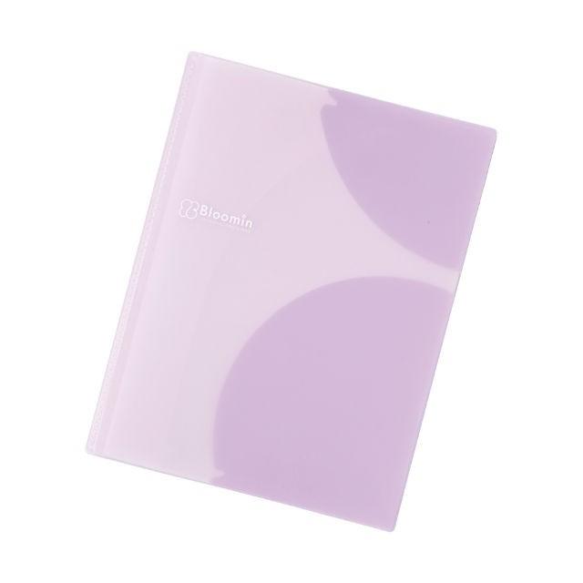 LIHIT LAB.＜リヒトラブ＞ BLooMin ポケットホルダー8P A4サイズ　ラベンダー　F7736-10 | 