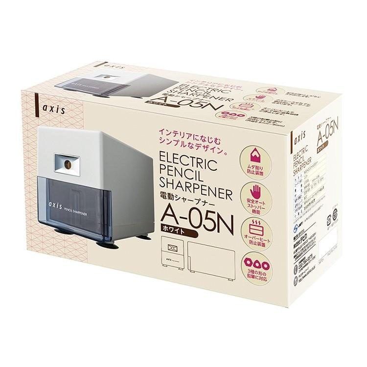 デビカ　電動シャープナー ＜鉛筆削り＞ A-05N　ホワイト　043724 |  | 01