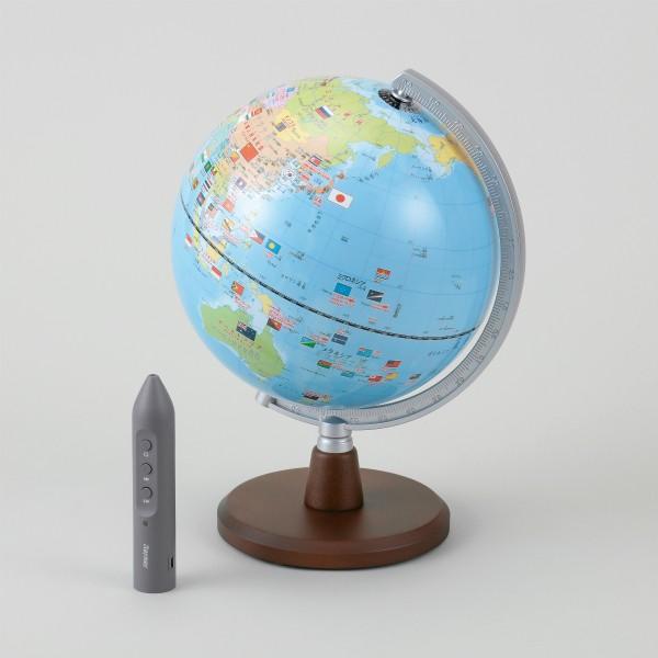 レイメイ藤井 Raymay しゃべる 国旗付き 地球儀 OYV46 球径20cm Globe 子ども 子供 小学生 世界地図 学習 | レイメイ藤井 | 01