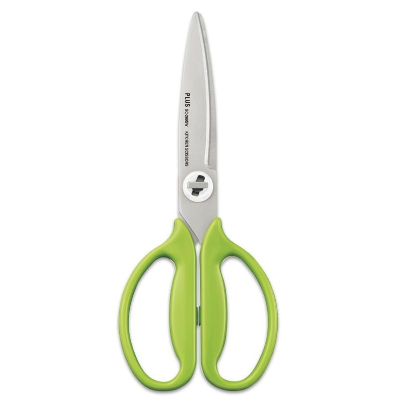 プラス(PLUS) キッチンばさみ フィットカットカーブ 料理はさみ SC-200SW レタスグリーン 35-118 | PLUS