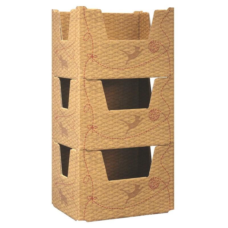 プラス(PLUS) 収納用品 つながるおかたづけボックス 3個セット(3段用)DN-401 40-100 | PLUS