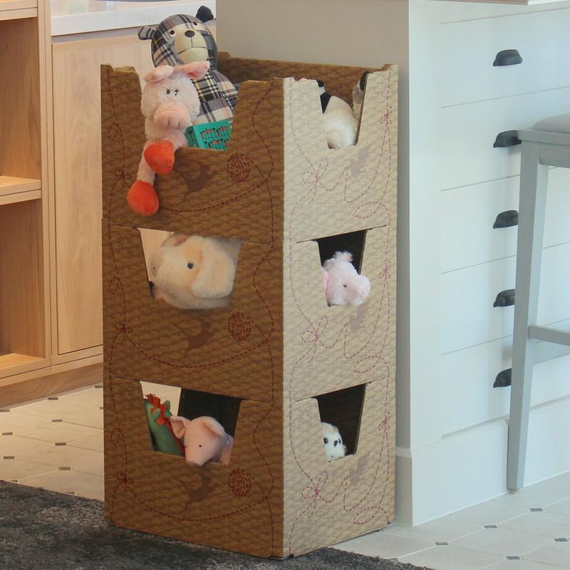 プラス(PLUS) 収納用品 つながるおかたづけボックス 3個セット(3段用)DN-401 40-100 | PLUS | 01