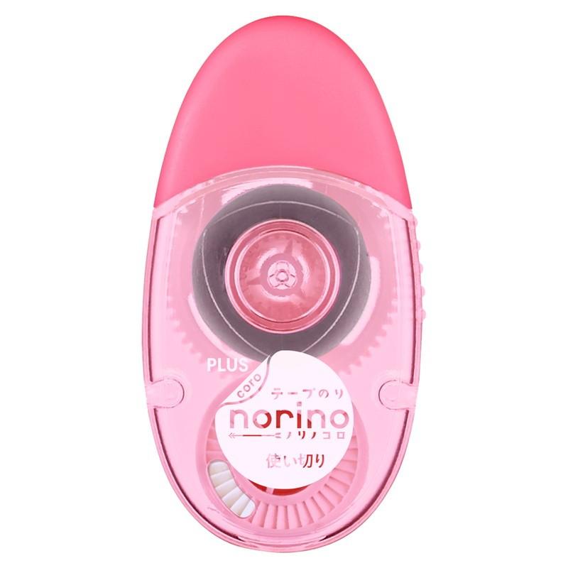 プラス(PLUS） テープのり ノリノコロ 強力に貼れる 6mm幅×12m ピンク 1個入 54-057 TG-1512 | PLUS