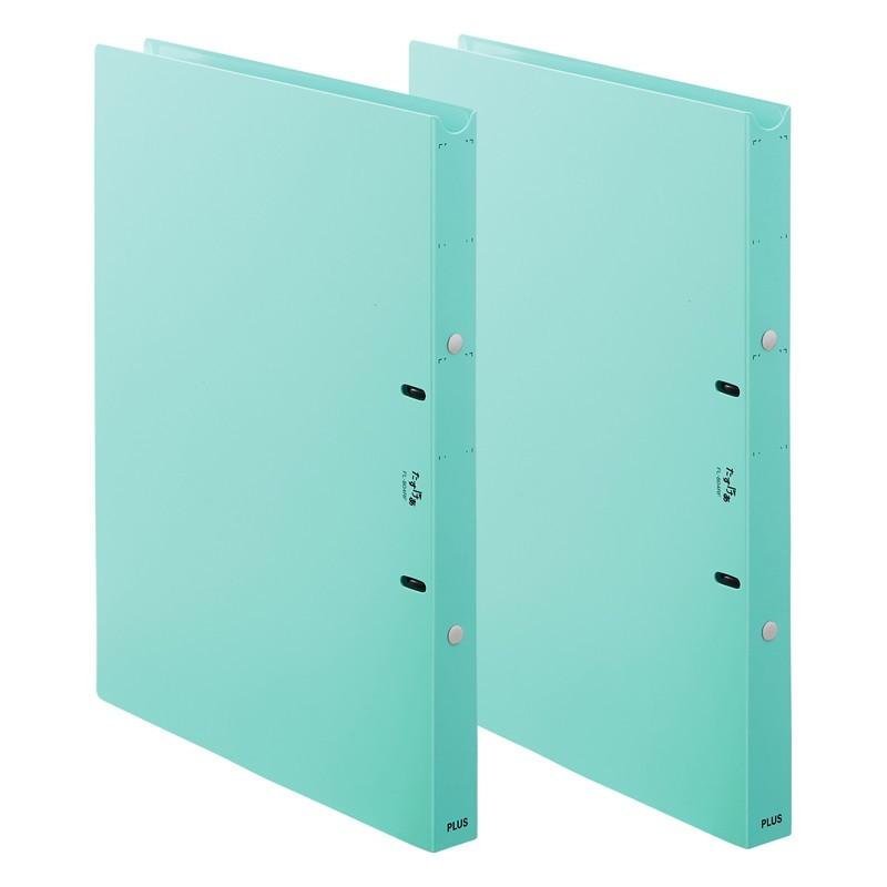 プラス(PLUS)  たすけあ 利用者カルテ リングファイル ブルー 30冊パック 98-048*30 FL-804RF | PLUS