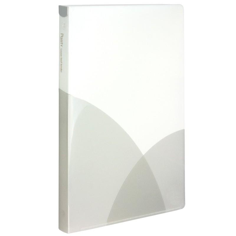 プラス(PLUS) ルーズリーフバインダー Pasty パスティ スリム B5 縦 バニラホワイト 98-797　FC-790PR | PLUS