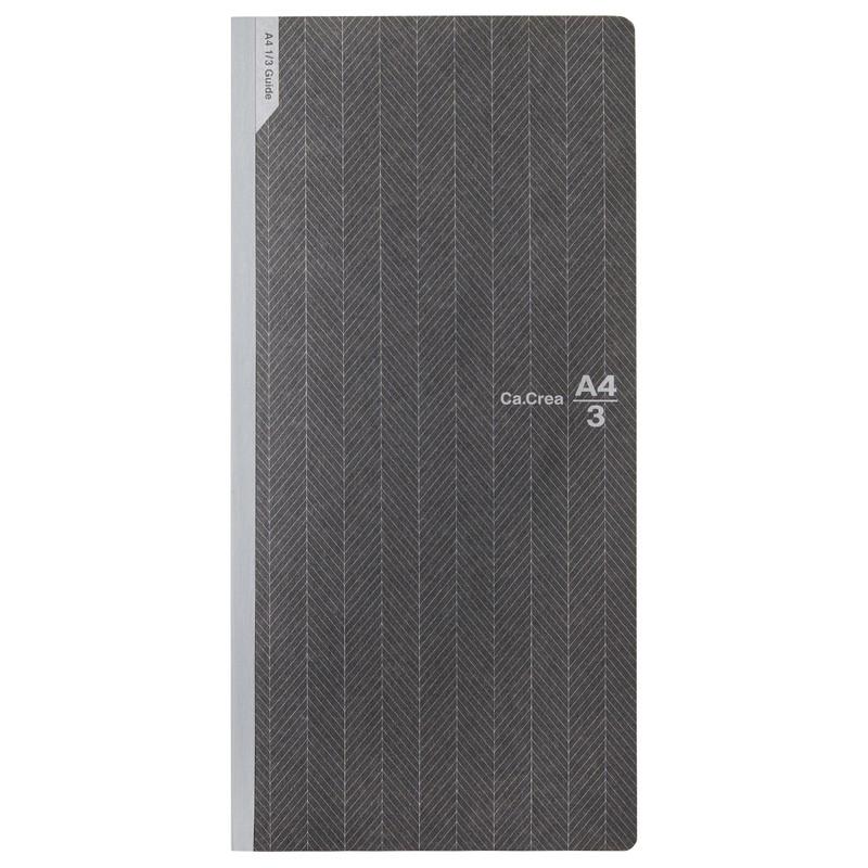 プラス(PLUS) メモ帳 ノート カ.クリエ A4×1/3 NSシリーズ 方眼 5冊 ブラック 77-762*5 No.683GC | PLUS