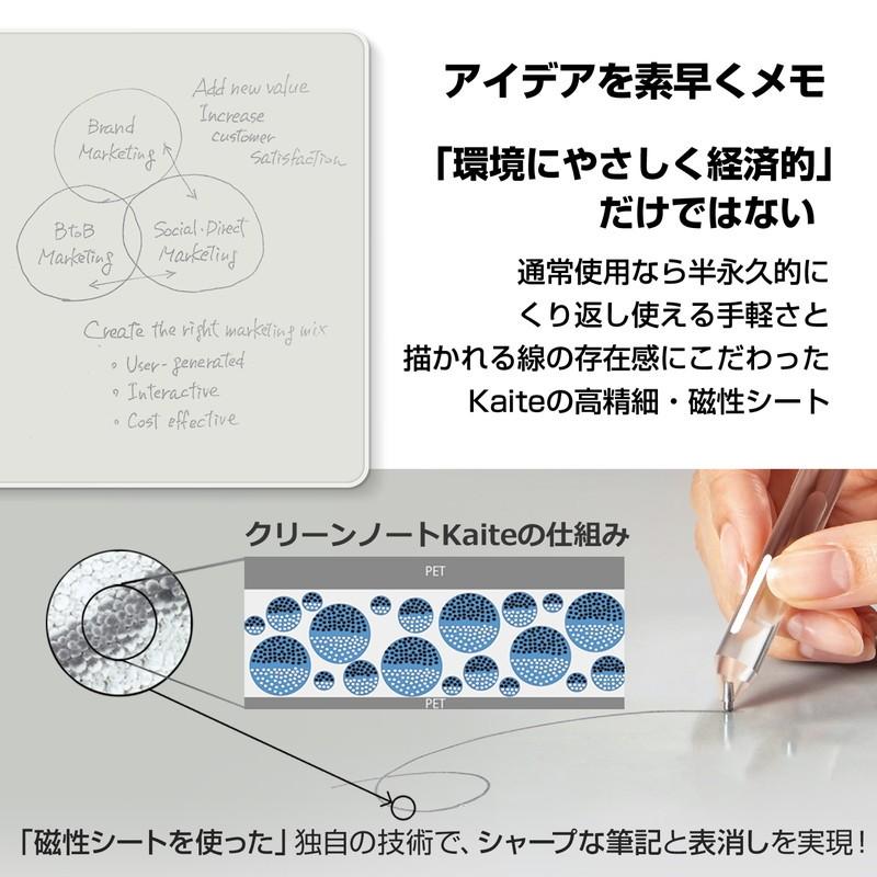 プラス (PLUS) メモパッド クリーンノート Kaite カイテ 専用イレーザーS KA-500E 428-412 | PLUS | 04