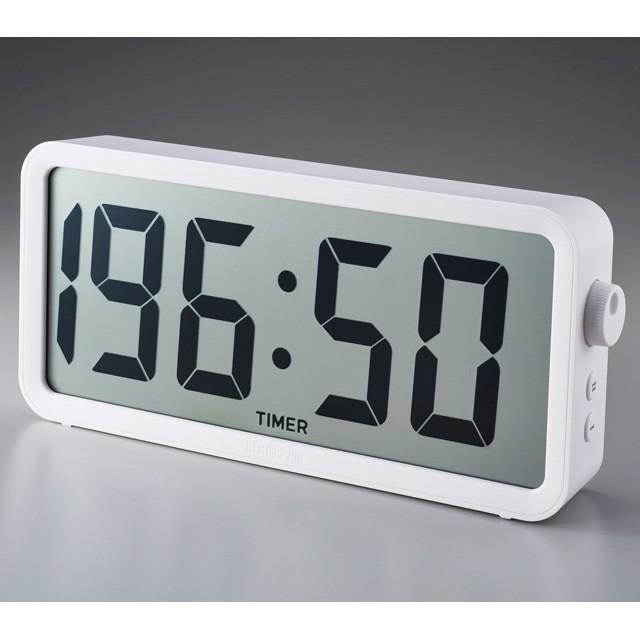キングジム＜KING JIM＞ タイマー兼電波時計　「ザラージ タイマークロック」 DTC-001W | KING JIM