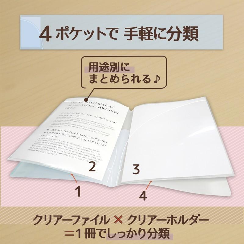 プラス Plus スリムホルダーファイル 4ポケット Pasty パスティ Fc 860shf ソーダブルー 98 864 422 イーコンビyahoo 店 通販 Yahoo ショッピング