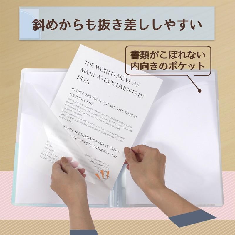 プラス Plus スリムホルダーファイル 4ポケット Pasty パスティ Fc 860shf ソーダブルー 98 864 422 イーコンビyahoo 店 通販 Yahoo ショッピング