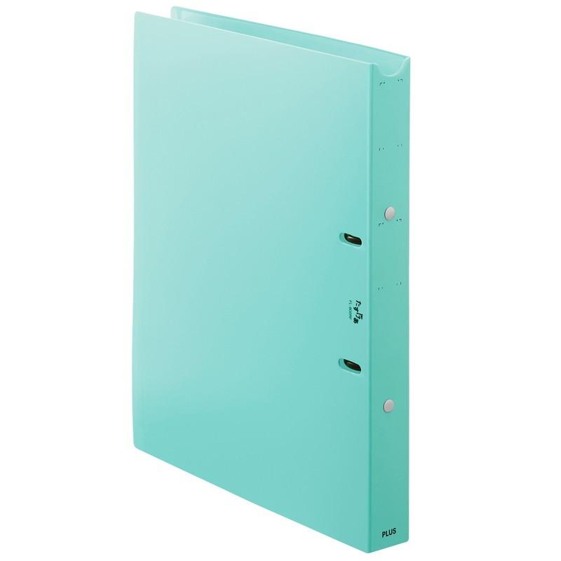 プラス(PLUS)  たすけあ 利用者カルテ 2穴リングファイル A4背厚33mm たすけあ 利用者カルテ用 ブルー 98-088 FL-808RF | PLUS