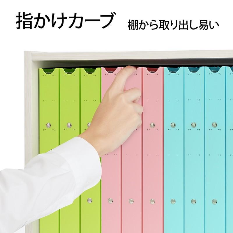 プラス(PLUS)  たすけあ 利用者カルテ 2穴リングファイル A4背厚33mm たすけあ 利用者カルテ用 ブルー 98-088 FL-808RF | PLUS | 02