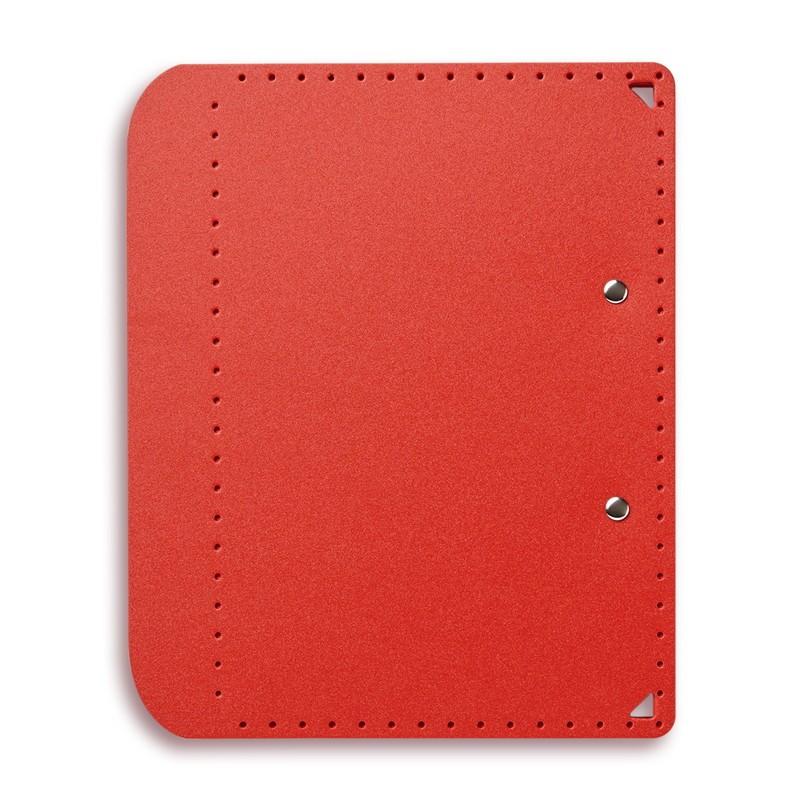 プラス(PLUS) A5サイズ に折りたためる A4クリップボード＋ レッド FL-502CP 83-163 | PLUS