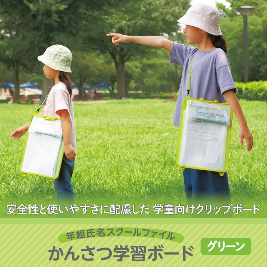 プラス(PLUS) ファイル・バインダー かんさつ学習ボード グリーン FL-195SF 79-712 | PLUS | 01