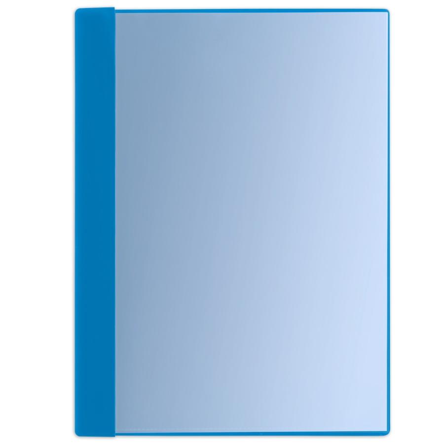 プラス(PLUS) クリアーファイル 通知表ファイル A4 縦入れ 6ポケット ブルー 79-871 | PLUS