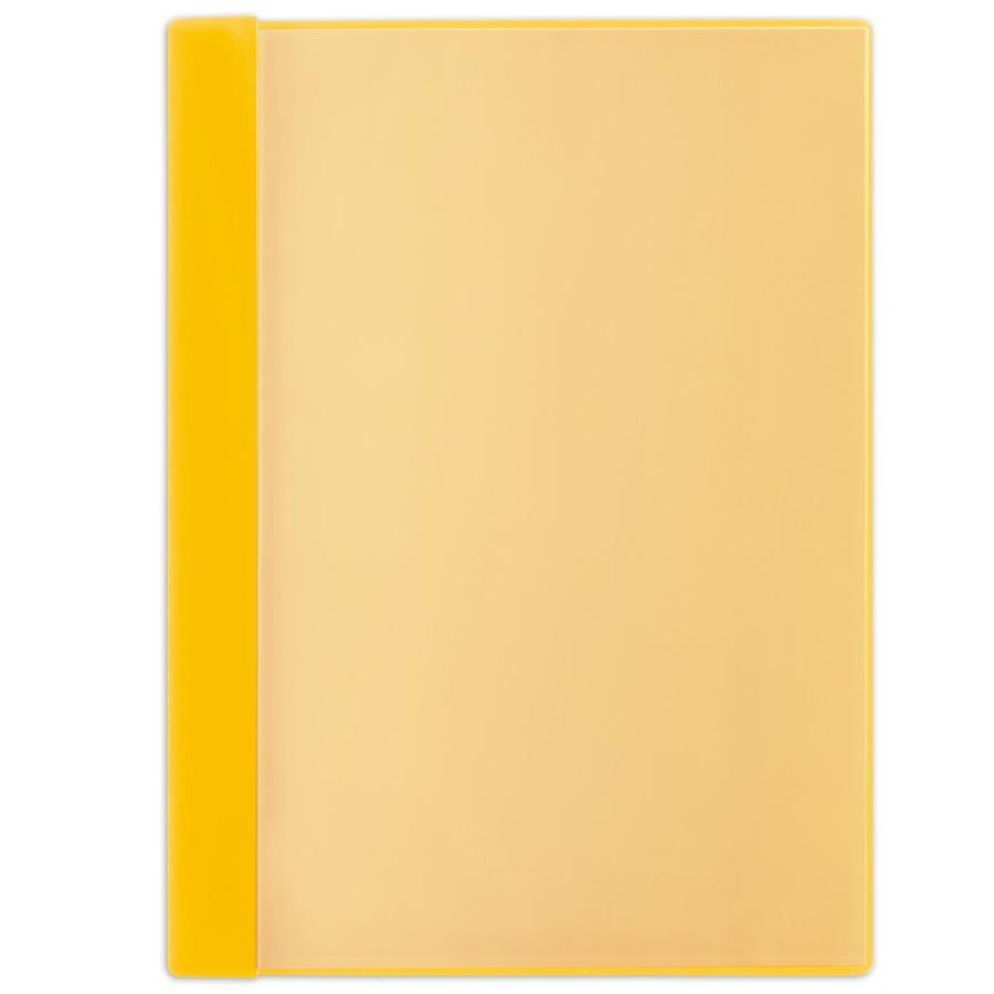 プラス(PLUS) クリアーファイル 通知表ファイル A4 縦入れ 6ポケット イエロー 79-874 | PLUS