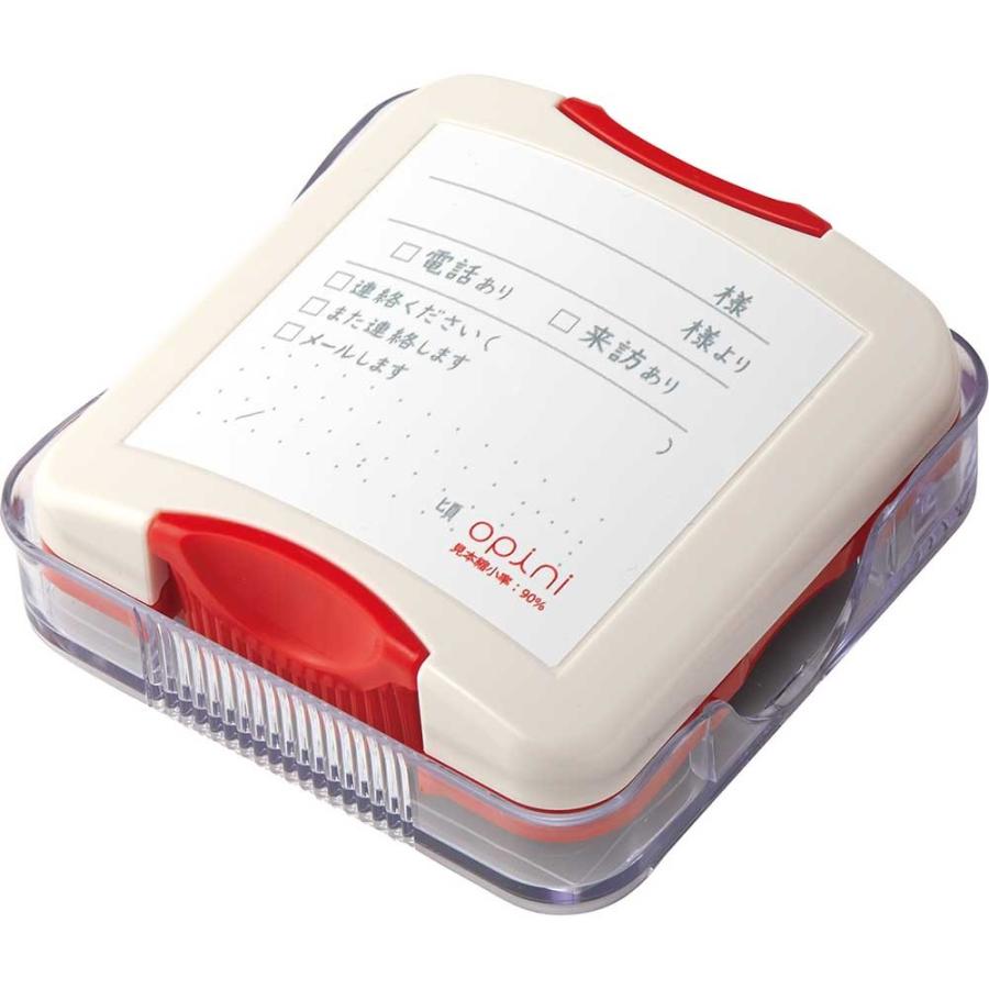 オピニふせん用伝言メモＳ　電話＆来訪メモ OPI-PET-T1/H シャチハタ | シヤチハタ